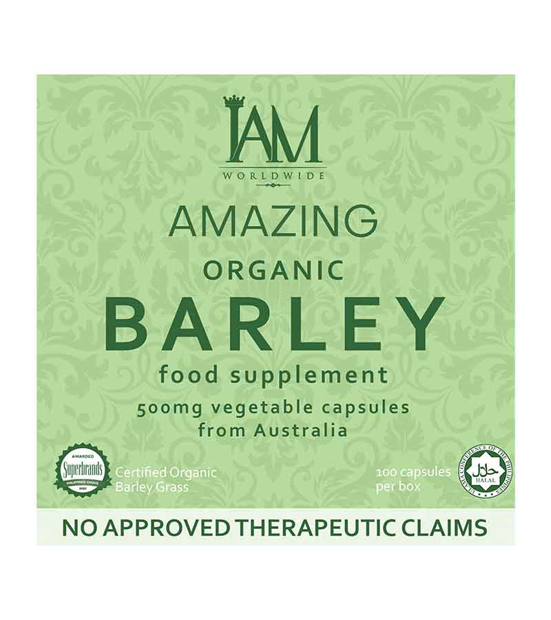 organic barley capsules