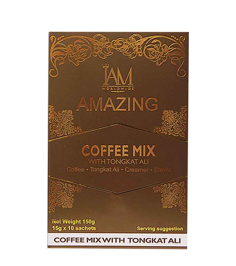 coffee mix with tongkat ali